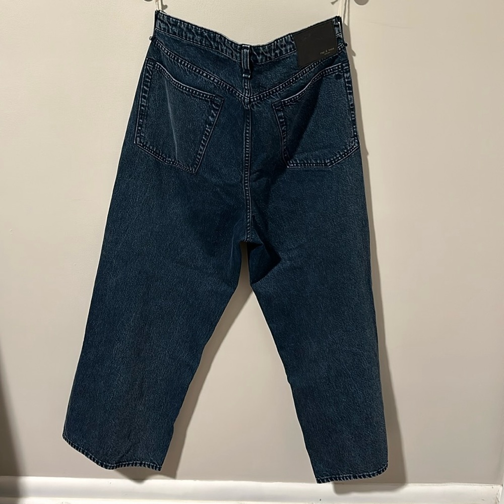 Rag and bone- Maya high rise ankle wide leg pants